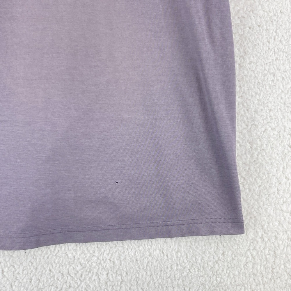 Travis Mathew Performance Golf Polo Shirt Men Size XL Purple Short Sleeve Casual - Picture 13 of 16